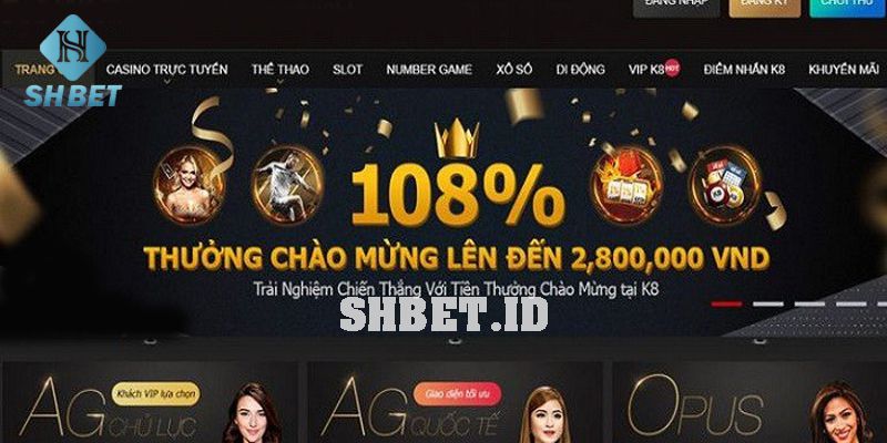 K8 - Nhà cái quốc tế uy tín chuyên nghiệp nhất 7 k8-8